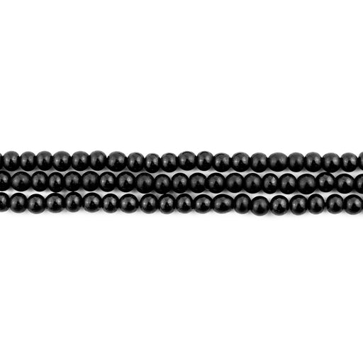 Round Onyx Beads (3mm) - The Bead Chest