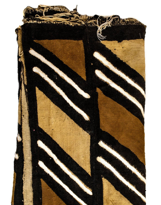 Earthy Bogolan Mali Mud Cloth (Filaw Design) - The Bead Chest