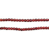 Round Red Spessartine Garnet Beads (3mm)
