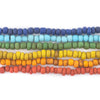 6 Strand Bundle: Java Seed Beads Rainbow Medley (4mm)