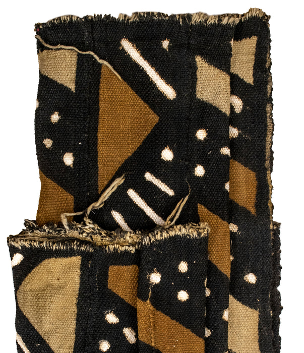 Earthy Bogolan Mali Mud Cloth (Soko Design) - The Bead Chest