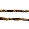 Mixed Shape Tiger Eye Beads