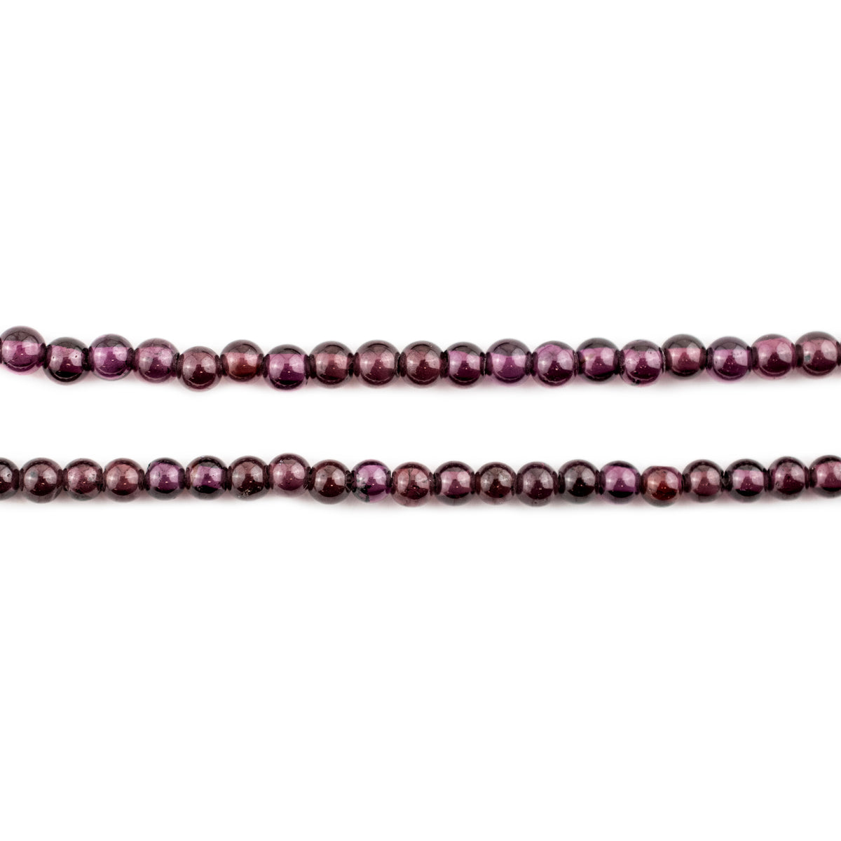 Round Almandine Beads (3mm) — The Bead Chest
