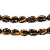 Interlocking Crescent Tiger Eye Beads (8x4mm)