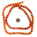 Matte Round Carnelian Beads (10mm) - The Bead Chest