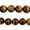 Round Tiger Eye Beads (15mm)