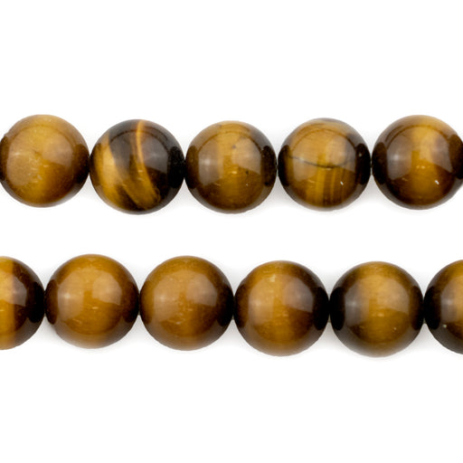 Round Tiger Eye Beads (12mm) - The Bead Chest