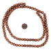 Antiqued Copper Electroplated Lava Beads (8mm) - The Bead Chest