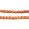 Orange Round Aventurine Beads (6mm)
