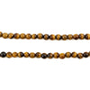 Round Tiger Eye Beads (4mm, 36 Inch Strand)