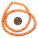 Orange Round Aventurine Beads (6mm) - The Bead Chest