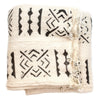 White Bogolan Mali Mud Cloth (Target Design)