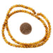 Gold Round Tiger Eye Beads (4mm) - The Bead Chest