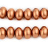 Copper Abacus Natural Wood Beads (10x15mm)