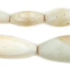 Old Nigerian White Agate Beads (11-28mm) #12849