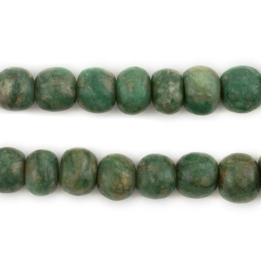 Natural Mayan Jade Bead Necklace - The Bead Chest