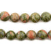 Round Unakite Beads (12mm) - The Bead Chest