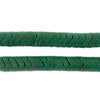 Green Vintage Czech Interlocking Snake Beads (9mm)