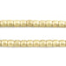Brushed Brass Miniature Padre Beads (6mm) - The Bead Chest