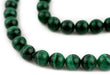 Round Malachite Beads (10mm) - The Bead Chest