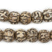Mani Ohm Pattern Conch Shell Mala Beads (15mm) - The Bead Chest
