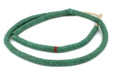 Green Vintage Czech Interlocking Snake Beads (9mm, Long Strand) - The Bead Chest