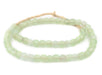 Pastel Green Recycled Glass Beads (11mm) - The Bead Chest