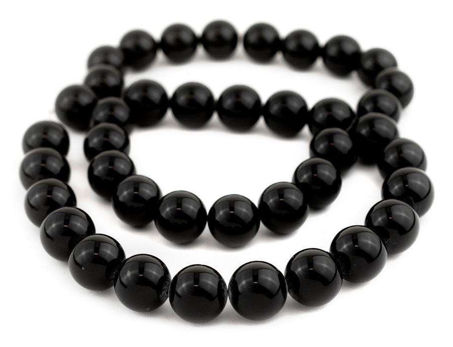 Round Onyx Beads (20mm) - The Bead Chest