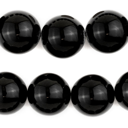 Round Onyx Beads (20mm) - The Bead Chest