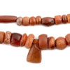 Ancient Mali Carnelian Stone Beads #14572
