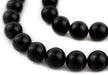 Round Onyx Beads (15mm) - The Bead Chest