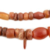 Ancient Mali Carnelian Stone Beads #14571