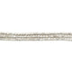 Tiny Silver Rounded Rectangle Beads (2mm)
