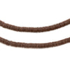 Brown Phono Record Vinyl Beads (4mm)