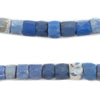 Rustic Faceted Russian Blue Beads (8-11mm)