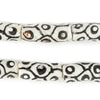 Black & White Eye Krobo Beads