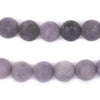Matte Lavender Lilac Jade Beads (12mm)
