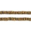 Brass Square Disk Heishi Beads (5mm)