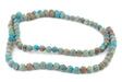 Matte Turquoise Sea Sediment Jasper Beads (8mm) - The Bead Chest