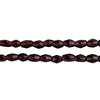 Bicone Garnet Beads (4-6mm)