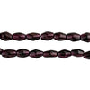 Bicone Garnet Beads (5-7mm)