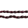 Oval Garnet Beads (10x6mm)