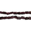 Cylindrical Garnet Beads (5-7mm)