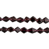 Diamond Garnet Beads (8mm)