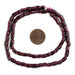 Cylindrical Garnet Beads (6x4mm) - The Bead Chest