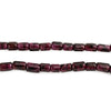 Cylindrical Garnet Beads (6x4mm)