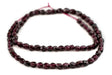 Faceted Rectangle Garnet Beads (5mm) - The Bead Chest