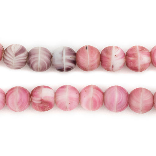 Rose Pink Binta Banji Kakamba Beads #13110 - The Bead Chest