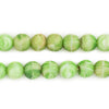 Lime Green Binta Banji Kakamba Beads #13112