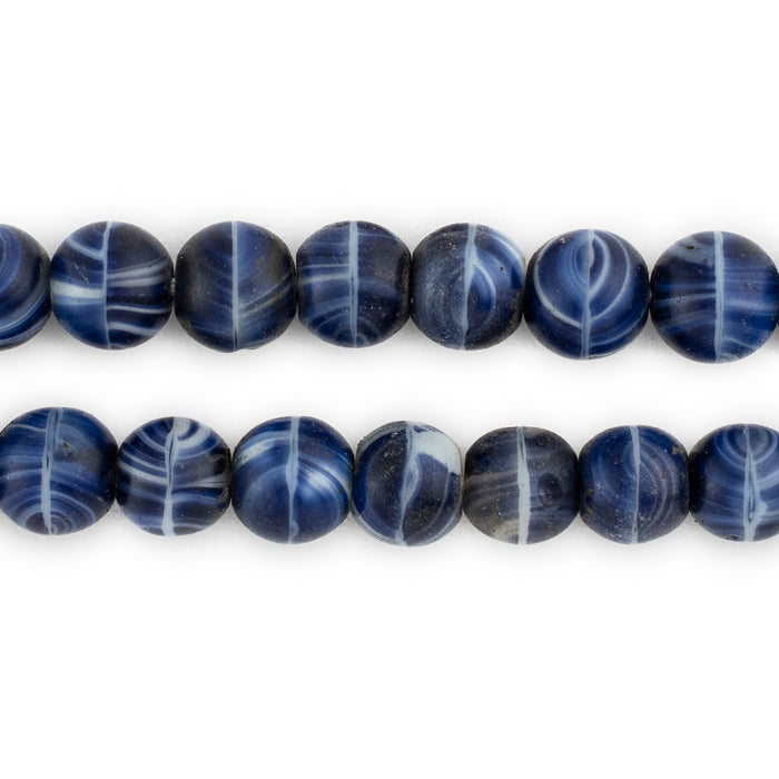 Cobalt Blue Binta Banji Kakamba Beads #13113 - The Bead Chest